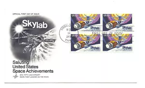 1529 Skylab, ArtCraft block of 4 FDC - Picture 1 of 1