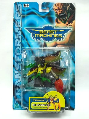 2000 HASBRO TRANSFORMERS BEAST MACHINES - MAXIMAL BUZZSAW WASP - FACTORY SEALED - Image 1 of 4