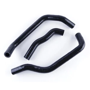 For Honda 1986-1989 88 TRX250R TRX250 Black Silicone Coolant Radiator Hose Kit - Imagen 1 de 8