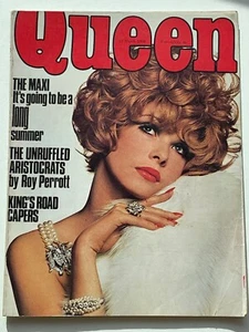 1968  QUEEN 60s vintage magazine King's Road Chelsea Granny Takes A Trip - Picture 1 of 1