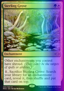 MTG Sterling Grove (293e/765) Modern Horizons 2 NM FOIL- ETCHED - Picture 1 of 1