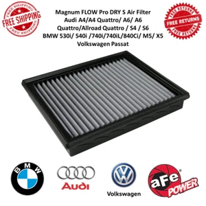 aFe 31-10044 Magnum FLOW Pro DRY S Air Filter Fits BMW 540i/530i/730i/740i/iL/X5 - Picture 1 of 12