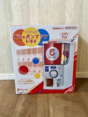 Máquina Oficial Bandai Gashapon Prueba Gacha Gacha 4xMoneda 9xCápsula 2024 NUEVO Foto 1 de 4