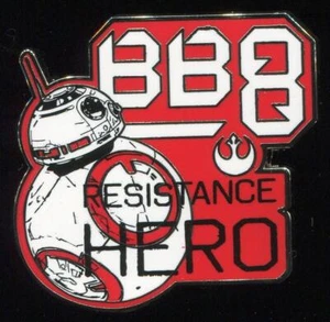 Star Wars The Last Jedi Starter Resistance Hero BB-8 Disney Pin 126729 - Picture 1 of 1