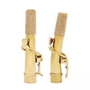 More details for tenor soprano b-flat saxophone sax bend &amp; straight neck brass material r9o1