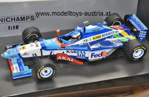 Benetton B197 Renault 1997 Jean ALESI 1:18 Minichamps PMA - Bild 1 von 5