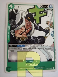 X.Drake ® Comune ® Worst Generation C ST02-014 ® One Piece ® Inglese - Picture 1 of 1