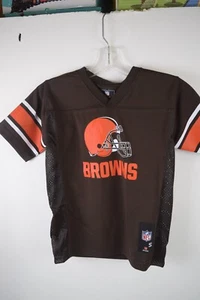 KLEINES 5/6 NFL Official Team Apparel Cleveland Browns Trikot. Jungen Jugend SCHÖN - Bild 1 von 4