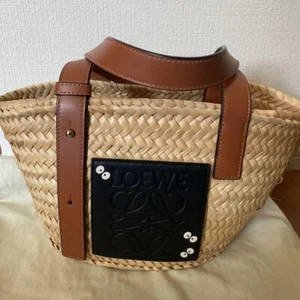 LOEWE Ghibli Totoro Basket Dust Bunnies Bag Small  Hayao Miyazaki New - Picture 1 of 4