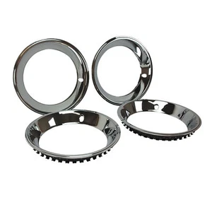 Corvette C2 Rallye Trim Ring Replacement 4 Piece Set 1967 - Picture 1 of 6