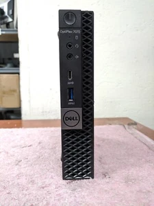 Dell OptiPlex 7070 Micro i7-9700@3.0GHz 16GB 256GB SSD Win 11 Pro | C1938DS - Bild 1 von 10