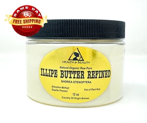 ILLIPE NUT BUTTER REFINED ORGANIC NATURAL RAW GRADE A FRESH 100% PURE 12 OZ - Picture 1 of 13