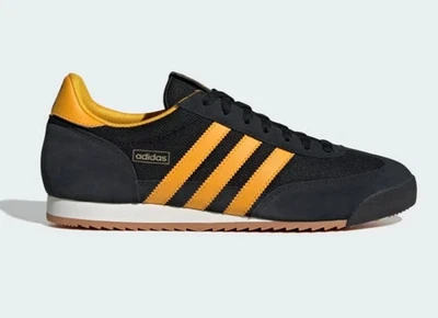 Adidas R71 Dragon Mens Shoes Trainers UK Size 7 - 11   JQ2575   Black - Yellow - Image 1 of 4
