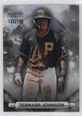 2023 Bowman Sterling Prospects Refractor /199 Termarr Johnson #BSP-73 - Image 1 of 2