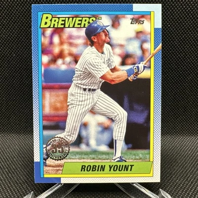 Béisbol Robin Yount Topps 1990 Topps 2025 #T90-41 Brewers Salón de la fama Foto 1 de 4