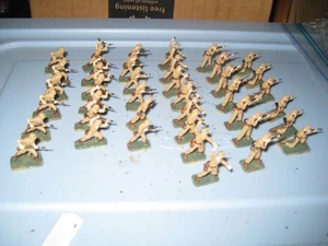 39 Nicely Painted Airfix 1/72 scale German Afrika Korps - Ready for your diorama - Picture 1 of 3