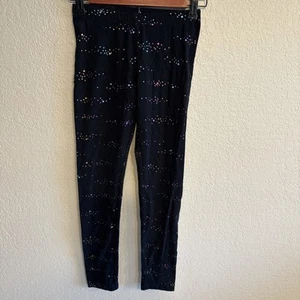 Little Girls Cat & Jack Rainbow Stars Leggings size large 10-12 - Picture 1 of 4
