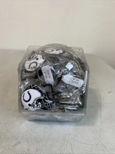 New NFL Indianapolis Colts Helmet Keychain Set Of 60 PVC - Picture 1 of 7
