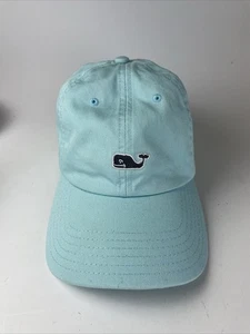 Vineyard Vines Classic Whale Logo Dad Hat Cap Strapback Teal One Size - Picture 1 of 12