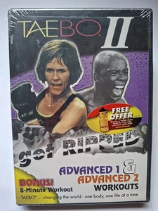 Taebo II : Advanced Workouts 1 + 2 Get Ripped [Region 1 DVD] Brand New & Sealed, - Picture 1 of 8