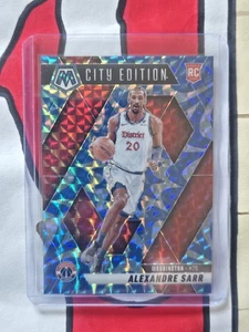 Alexandre Sarr RC- Blue Reactive #278- 2024-25 Panini Mosaic NBA- Wizards Rookie - Picture 1 of 2