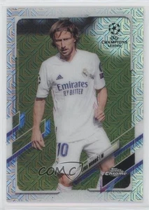 Topps UCL 2020-21 edición Japón refractor cromado Luka Modric #75 - Imagen 1 de 3