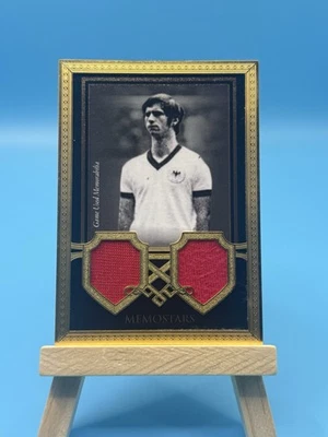 Gerd Muller Futera Memostars Game-Worn Patch /29 – Bayern Munich & Germany - Image 1 of 3