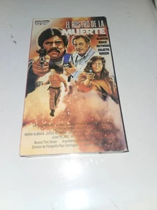 El Rostro De La Muerte Vhs Pelicula Mexicana Original Cine Mexicano - Picture 1 of 7