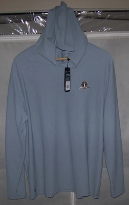 NEW $185 GREYSON Pullover Golf Hoodie Sweater Shirt STONEWALL LINKS Size XL Blue - Image 1 of 4