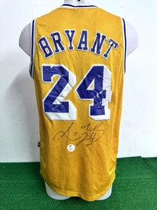 BASKET NBA SHIRT JERSEY LAKERS KOBE BRYANT AUTOGRAFATA VINTAGE CAMISETA COA - Imagen 1 de 6