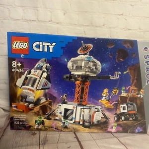 LEGO CITY Space Base Rocket Launchpad 60434 Building Toy Moon Mars Blocks Bricks - Picture 1 of 24