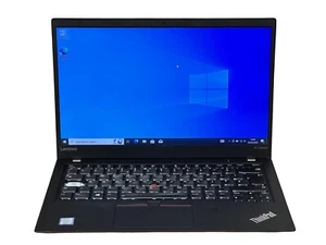 Lenovo ThinkPad X1 Carbon 5th Gen i7-7500U 8GB 256GB NVMe Windows 10 Laptop LX1 - Picture 1 of 14