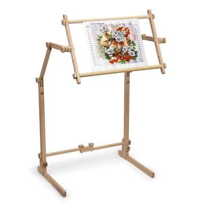 Needlework Floor-standing type Stand with Adjustable Frame - Image 1 of 4
