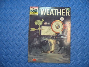 VTG | 1960 The How and Why Wonder Book of Weather Paperback Book - Picture 1 of 3