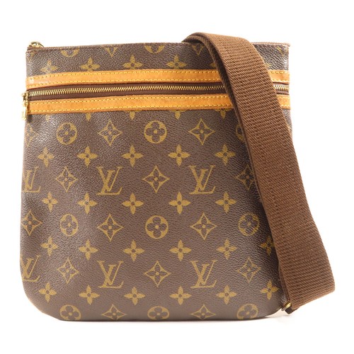 LOUIS VUITTON（LV） Borsa a tracolla Louis Vuitton LV GHW Pochette Bosforo M40044 Monogram Marrone