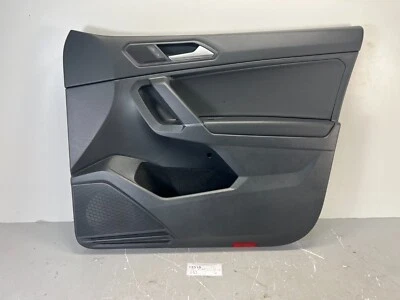 2018-2023 VOLKSWAGEN TIGUAN FRONT RIGHT PASSENGER SIDE INTERIOR DOOR PANEL OEM - Image 1 of 4