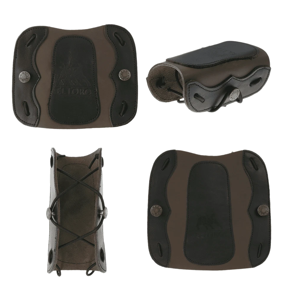 Armschutz Leder elTORO Java - Bogenschießen Bogensport Schutz