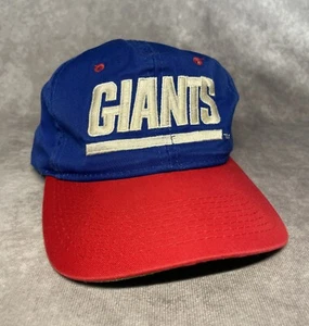 VINTAGE New York Giants Hat Cap Sports Specialties Snap Back Plain Logo Mens 90s - Picture 1 of 5
