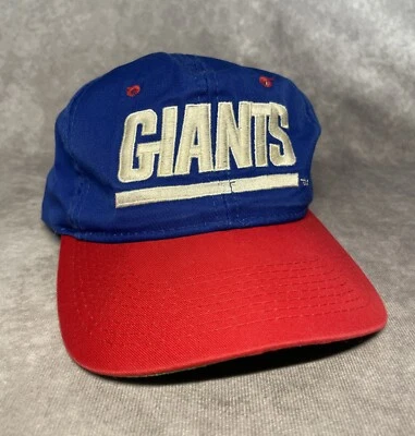 Gorra vintage deportiva especialidades New York Giants Snapback con logotipo liso años 90 para hombre Foto 1 de 4