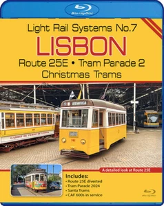 Light Rail Systems No.7: Lisbon- Route 25E - Tram Parade 2 - Xmas Trams. Blu-ray - Picture 1 of 1