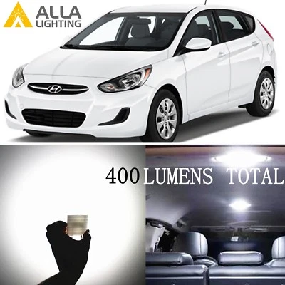 Alla Lighting Dome Interior Light 6000K DE3175 White LED Bulbs Lamps for Hyundai - Image 1 of 4
