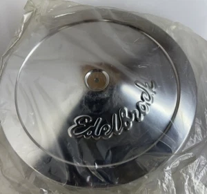 Edelbrock Pro-Flo Chrome Air Cleaner 1221 14" Diameter x 3.0" High - One/1 - Picture 1 of 5