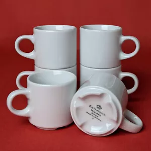 Seltmann Weiden Weiß 6x Espressotasse Mokatasse 80 ml Porzellan - Bild 1 von 3