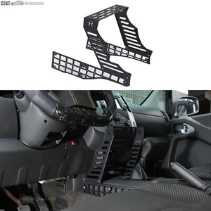 Center Console MOLLE Panel Bracket Mount Fits Nissan Frontier 2010-2021 - Picture 1 of 11