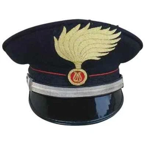 Peaked cap Italian C a r a b i n i e r i Officer reproduction new and complete - Picture 1 of 2