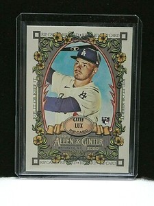 2020 Topps Allen & Ginter GAVIN LUX Rip Card 80/99 Unripped Dodgers RC #RIP-33