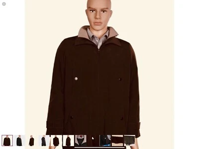 Gallery Hombre Chaqueta Utilitaria Marrón Ropa de Trabajo Exterior Talla Mediana Foto 1 de 4