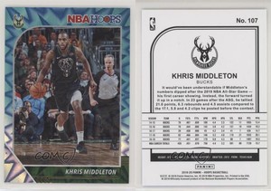 2019-20 Panini NBA Hoops Teal Explosion Khris Middleton #107