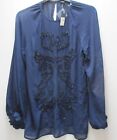 LADIES - RIVER ISLAND - BLOUSE- BEADING/SEQUINS- SIZE 12 - BNWT