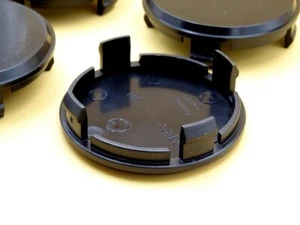 4x Nabenkappen Nabendeckel Felgendeckel Träger 56mm 53mm schwarz TTE56 - Bild 1 von 7